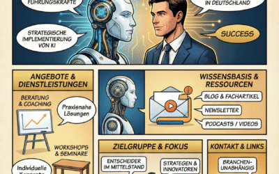 Strategie trifft Comic-Kunst: Unser visueller Steckbrief – generiert mit neuester KI (GOOGLE Gemini 3 mit Nano Banana Pro)